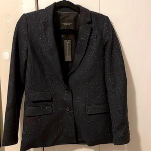 Banana republic navy wool jacket